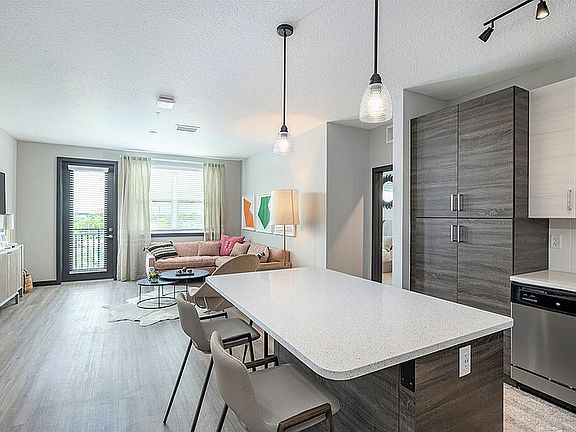 Experience the elegance of open-concept living with a touch of modern flair.