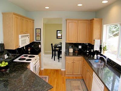 Granite Slab Kitchen