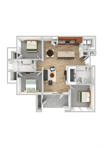 Floor plan C1