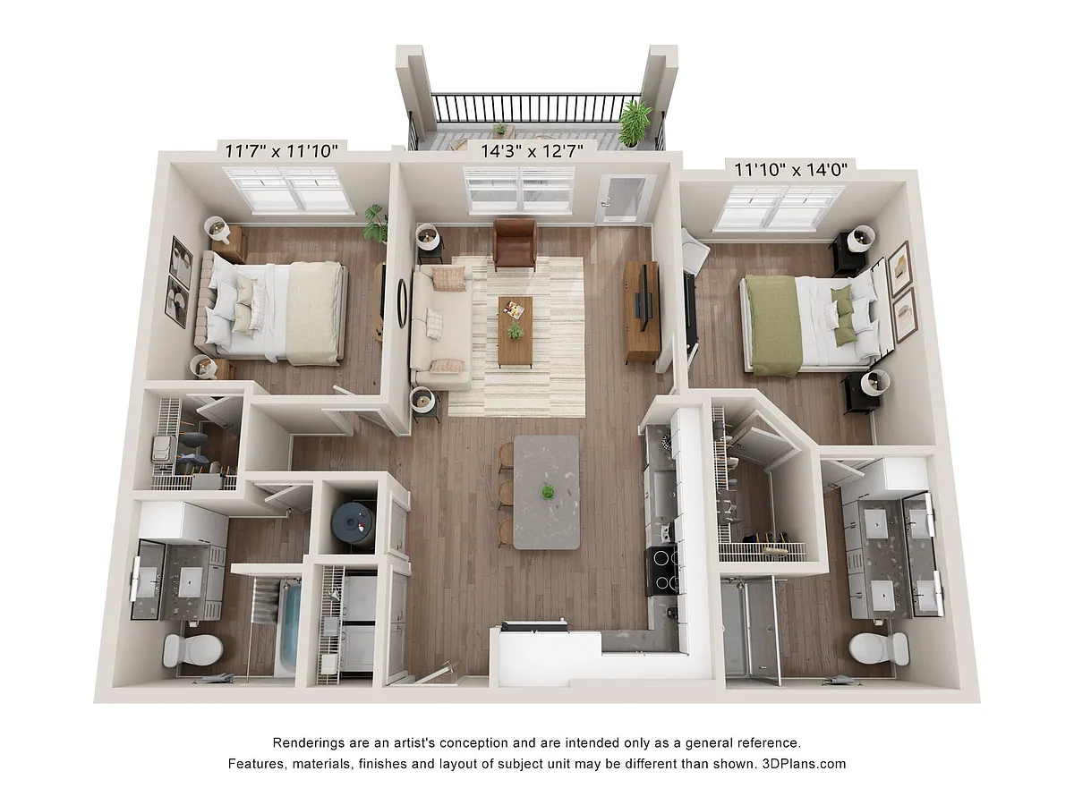 Floor plan B1