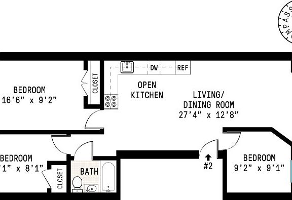 2nd image of 1576 Eastern Pkwy #2A
