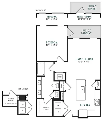 Floor plan A6