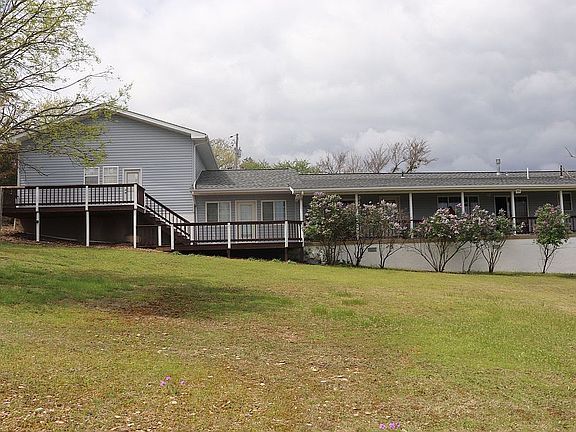 Decks, grill area face East
