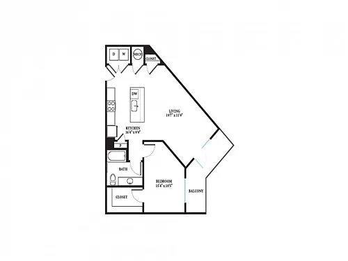Floor plan Chaveta