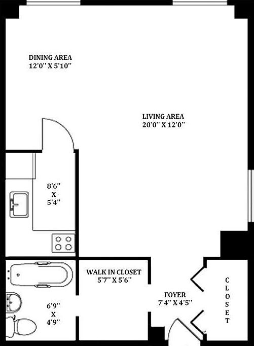 1st image of 200 E 27th St APT 15J
