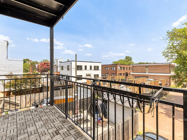 Balcony on main level