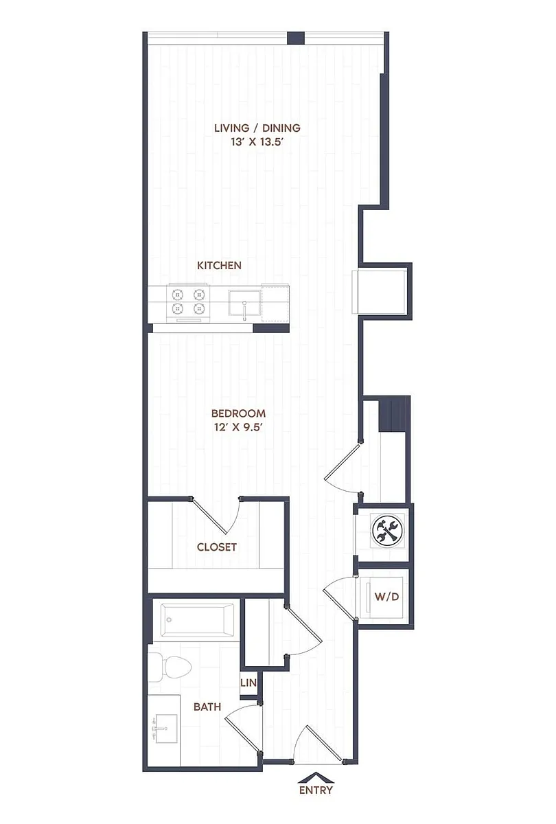 Floor plan Studio-S03