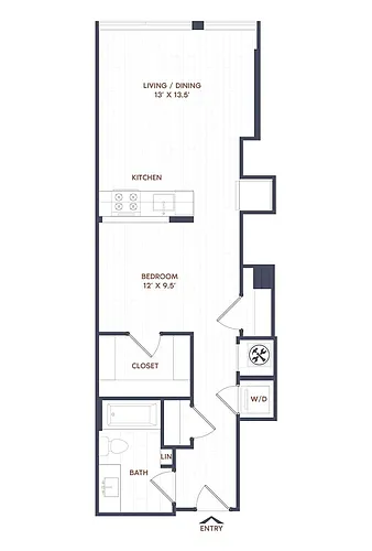 Floor plan Studio-S03