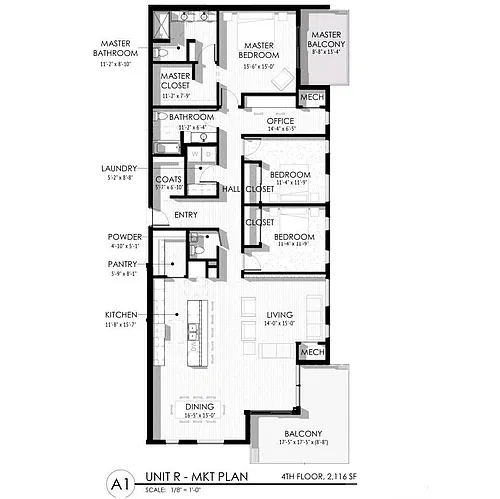 Floor plan Floor Plan R