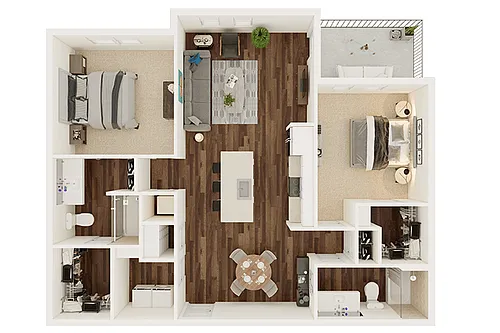 Floor plan B1