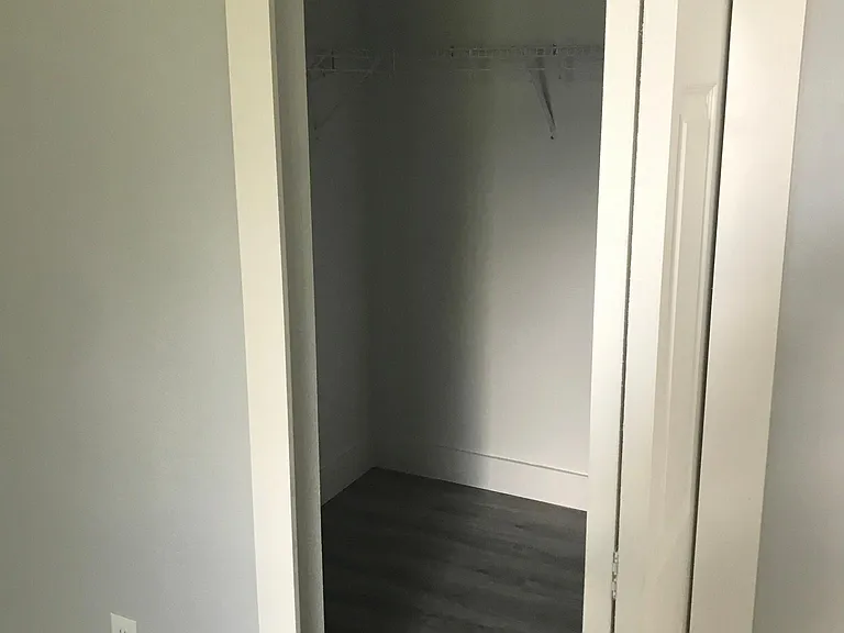 Master walk-in closet