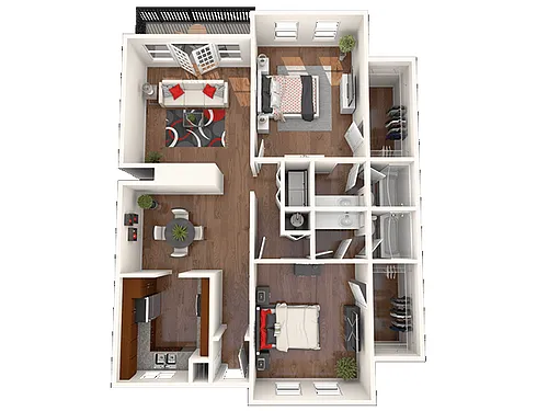 Floor plan The Chattahoochee