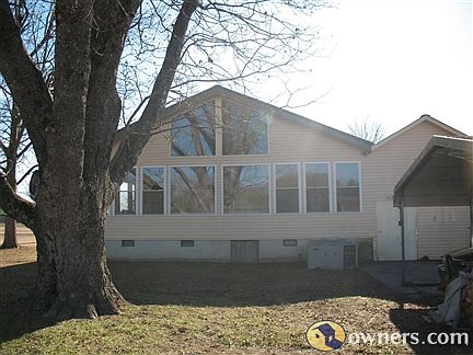 Back of house showing family room