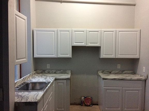 Plenty of cabinets.