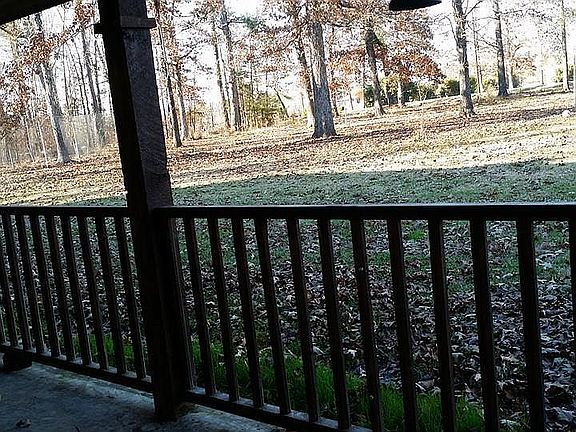 view from the front porch