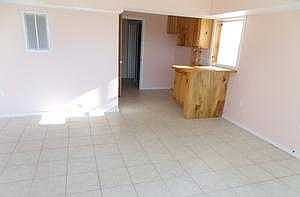 downstairs room and kitchenette