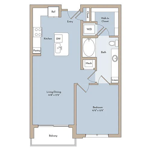 Floor plan Saint Arnold