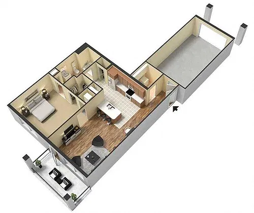 Floor plan Azure