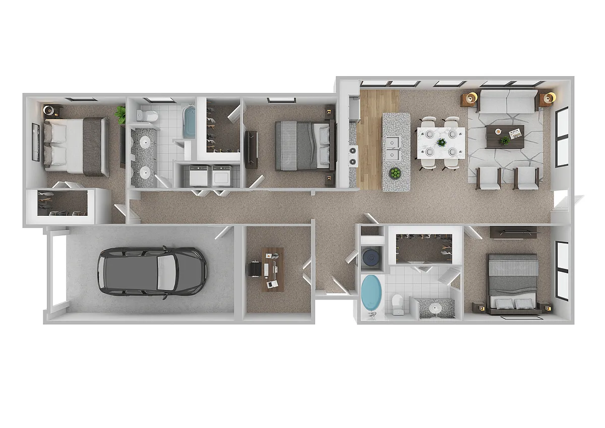 Floor plan Los Angeles Garage