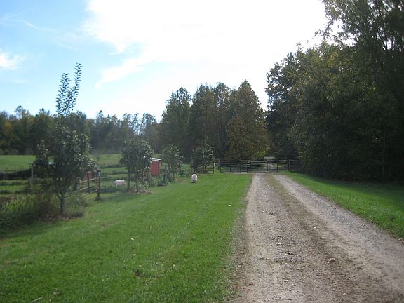 Looking toward entry gate