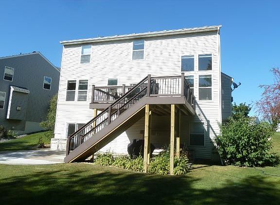 Back side of the house