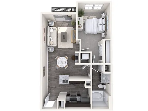 Floor plan Chatelet