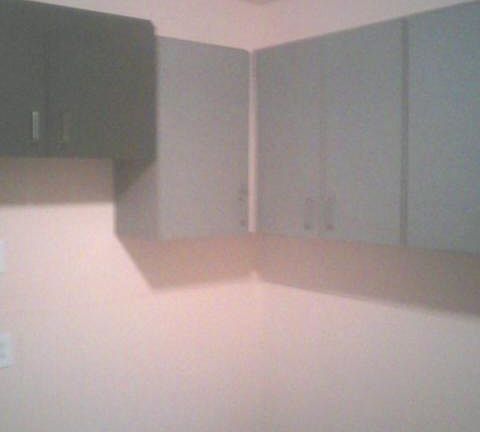 Extra cabinets in kitchen