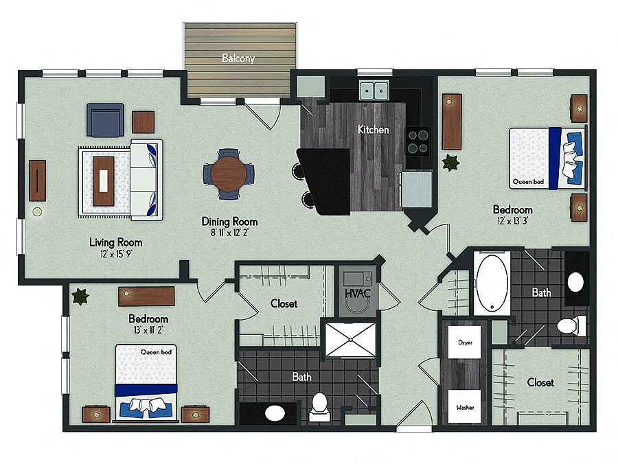 Floor plan The Florence