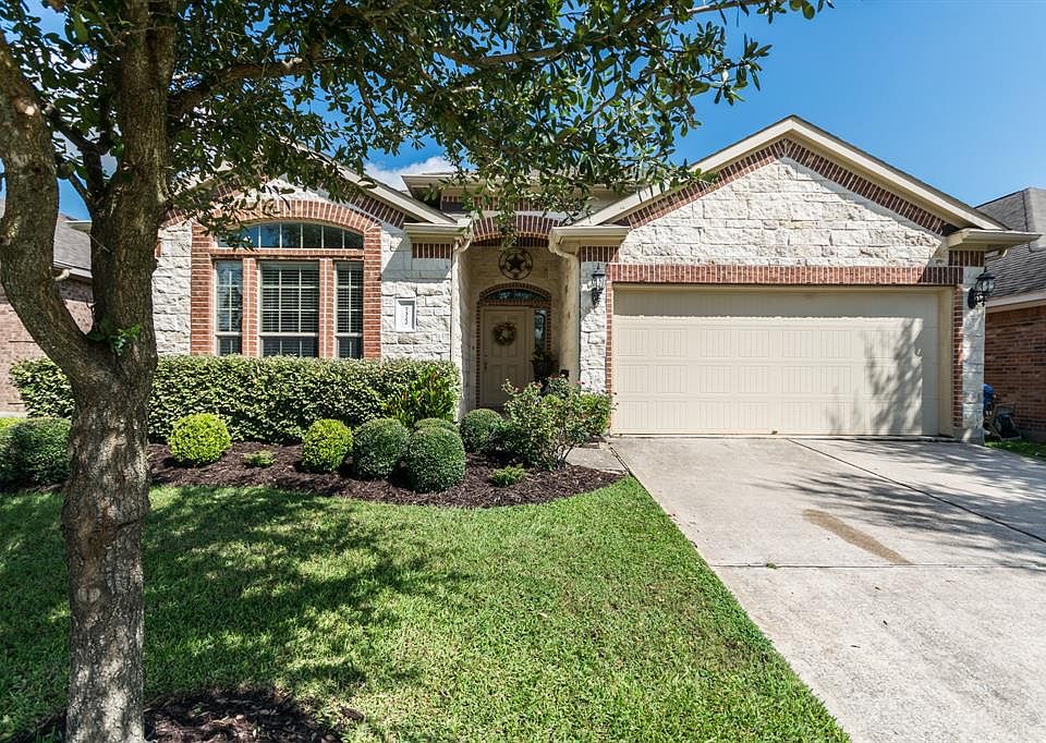 Welcome home ! Beautiful one story with stone elevation.