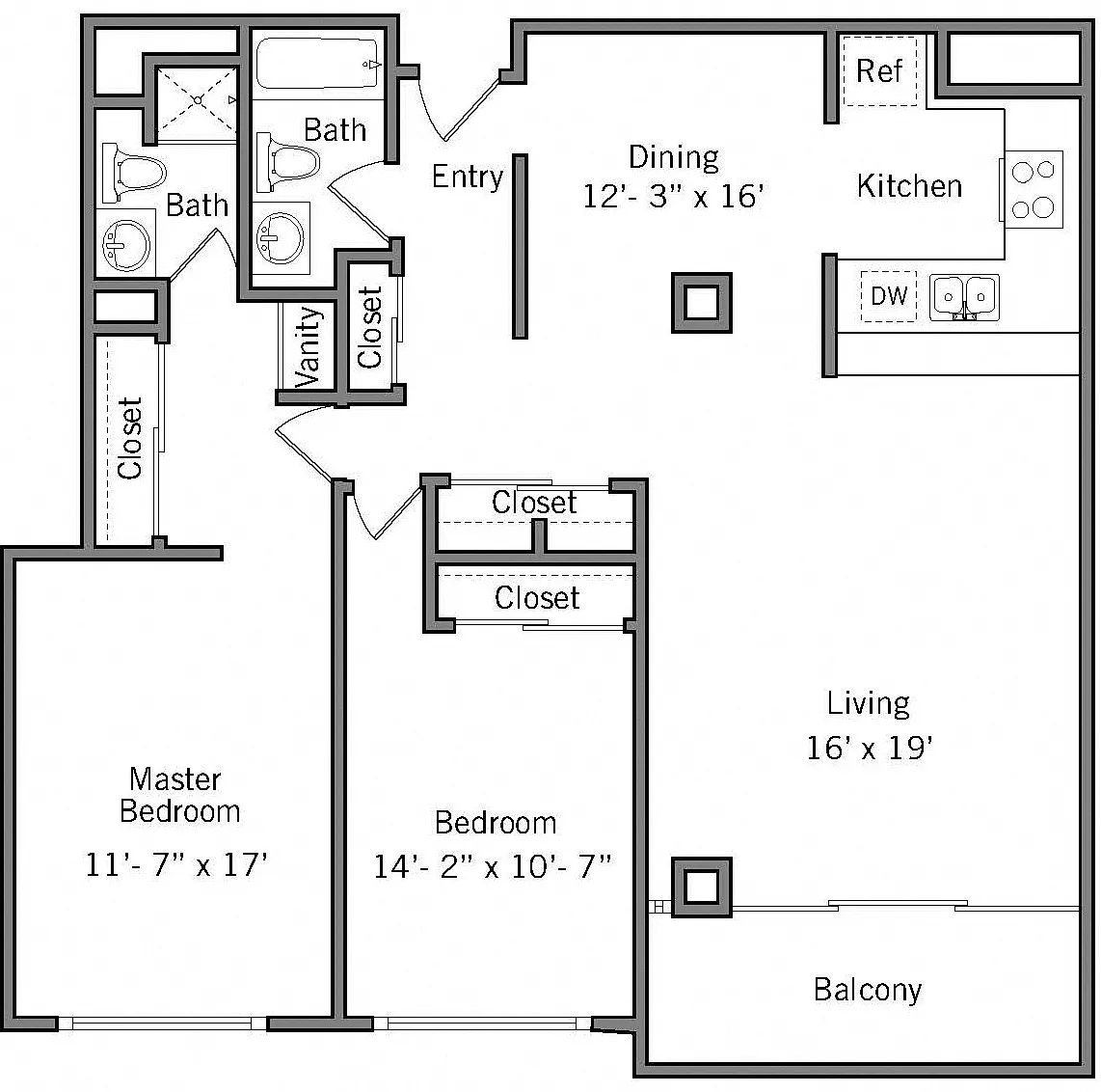 Floor plan 2H