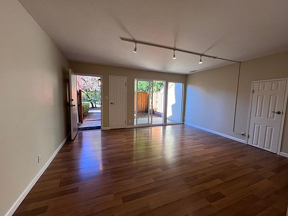 living room from the kitchen