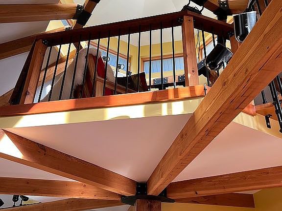 Vaulted Beam Loft
