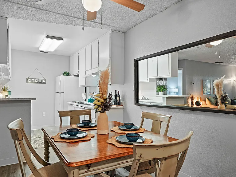 Dining Area and Kitchen Dining Area and Kitchen