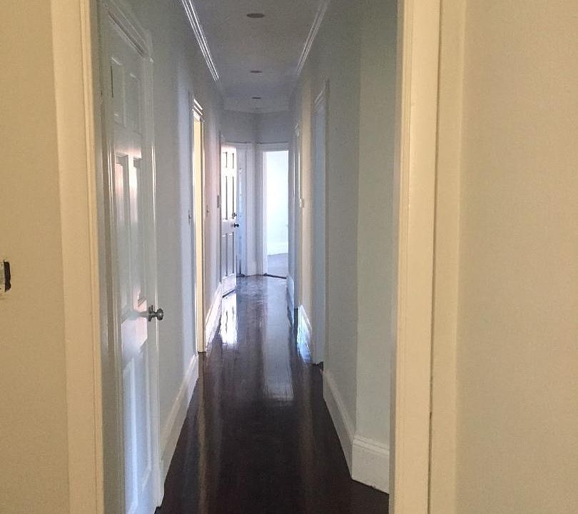 Hallway to 3 bedrooms