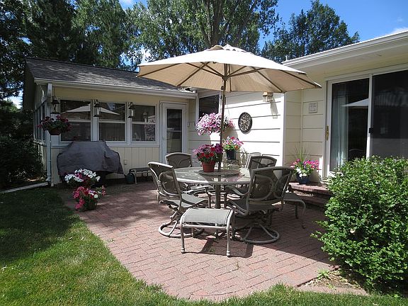 Backyard patio