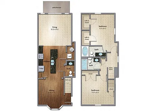 Floor plan Warwick