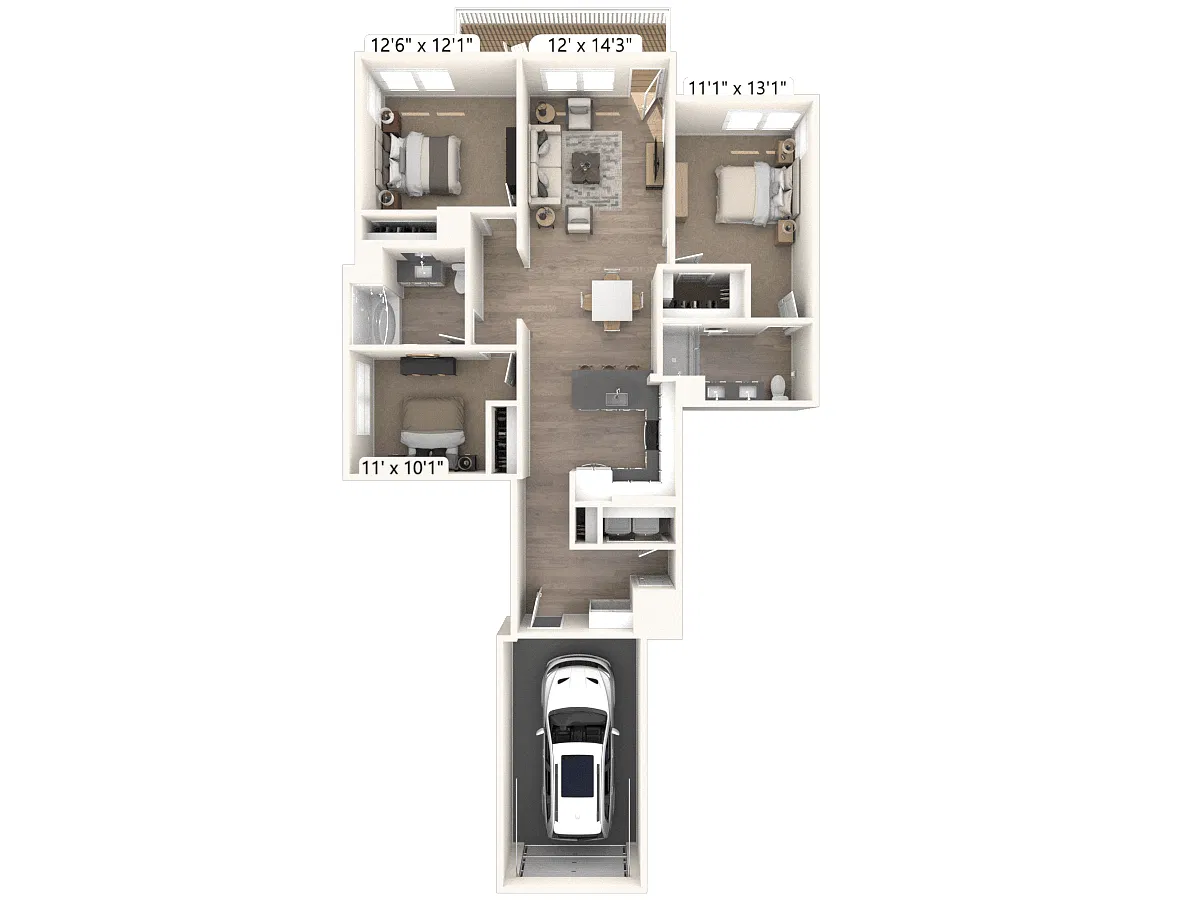 Floor plan C1G-Scheme1