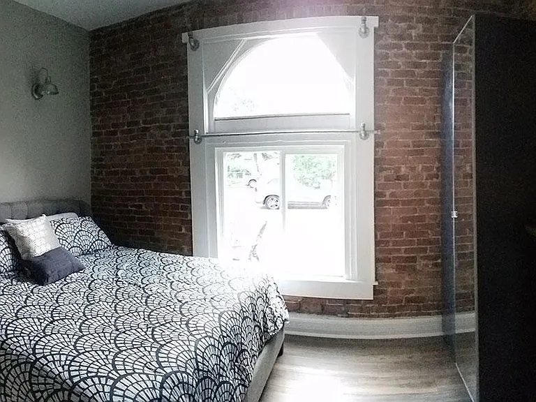 Master Bed on main level with king bed