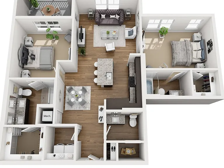B6 Floor Plan B6 Floor Plan