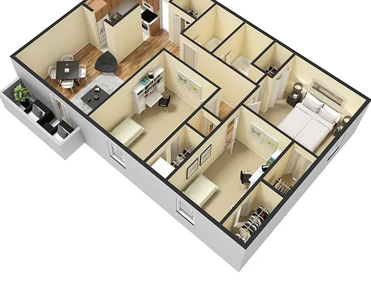 Floor Plan 302 Floor Plan 302