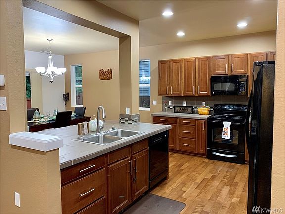Dining Room into the Living Room.