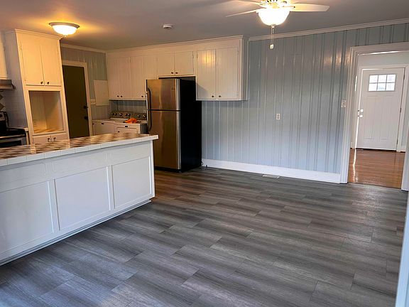 View from the sunroom into the dining area