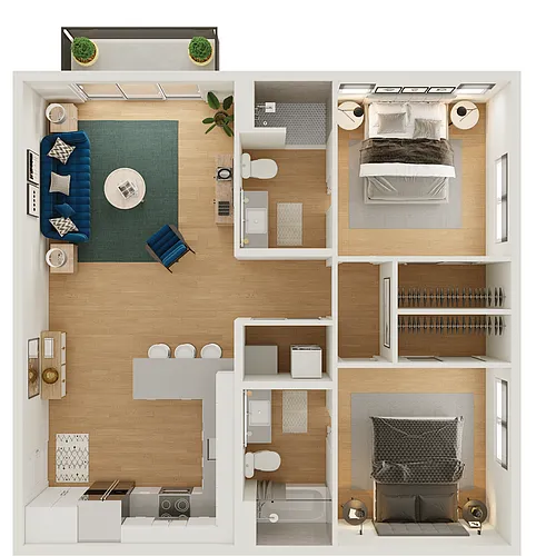 Floor plan Grand Canyon