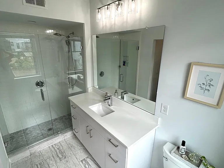 Master bath with walk in shower