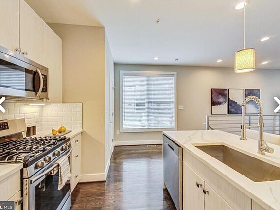 Open kitchen with new appliances