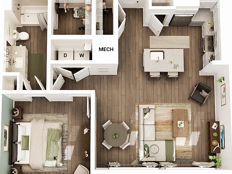 A1 floor plan Prose Park View