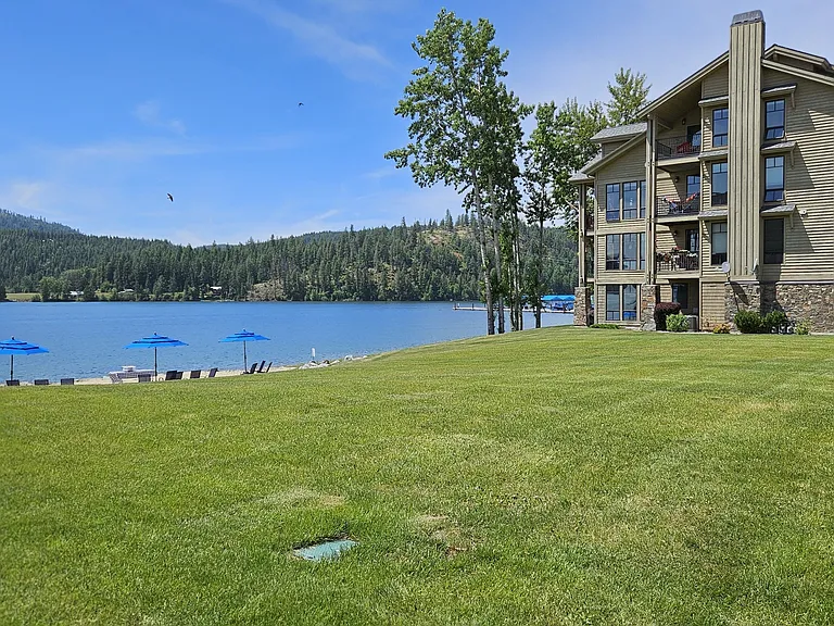 Condo located on 2nd floor with fantastic natural light, south facing, views, and elevator and stairs for easy, secure access.
