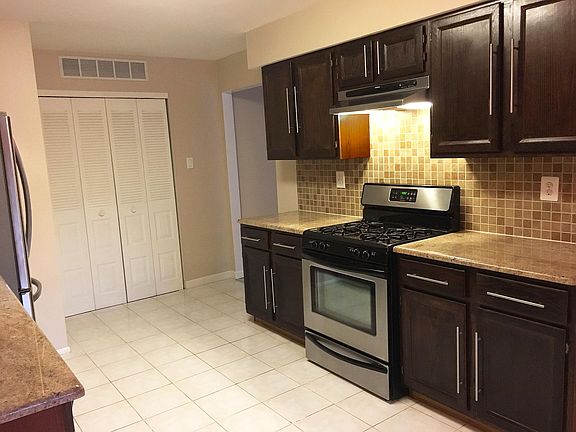 Granite countertops and functional layout