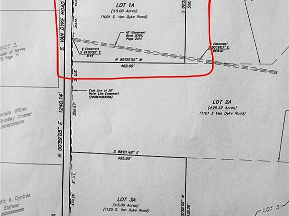 2nd image of 1001 S Van Dyke Rd