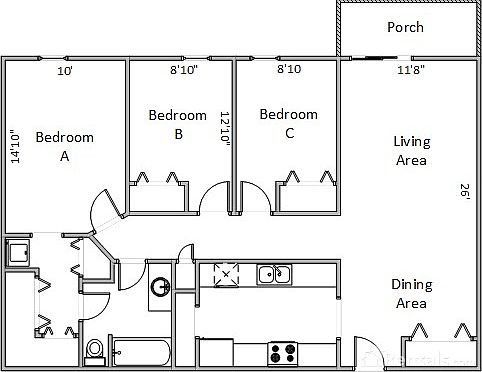 2nd image of 1128 Morraine View Dr Unit 203